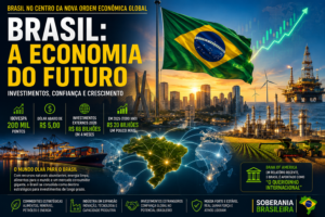 Brasil ganha destaque no cenário econômico global e atrai investimentos estrangeiros em 2026